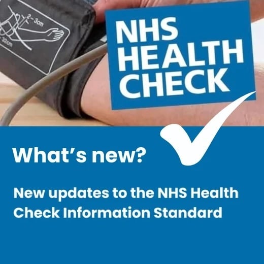 New updates to the NHS Health Check Standard copy