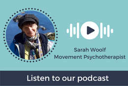 _Sarah Woolf podcast recording newsletter